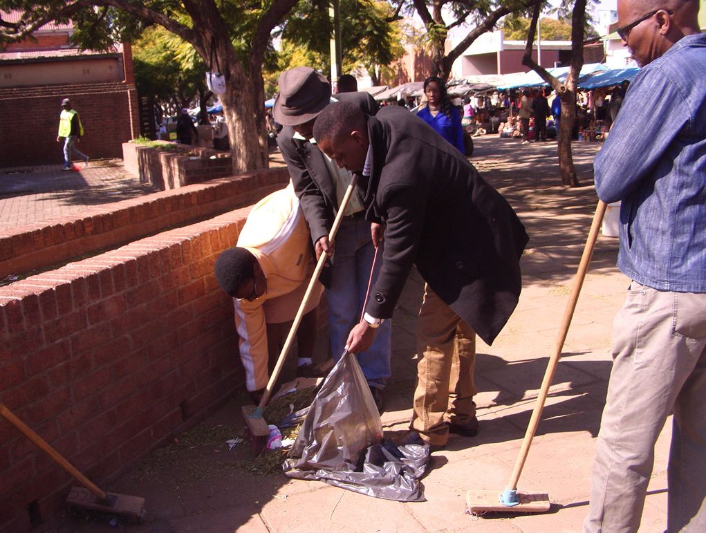Street cleaning Bulawayo
