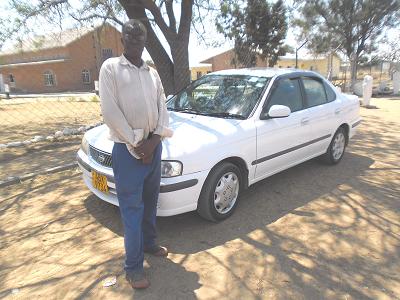 donald nyoni and car