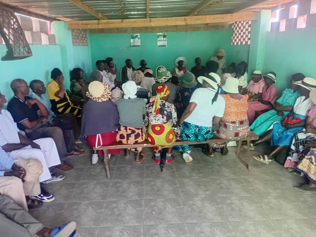 Members at the Green Gardens end-of-year gathering marking the new committee's term