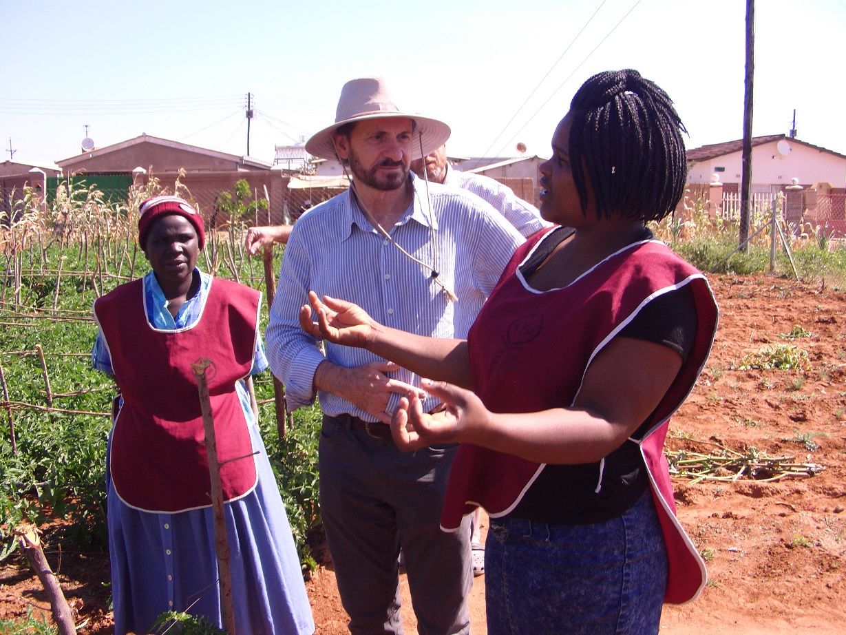 Gender collaboration Bulawayo nutritional garden
