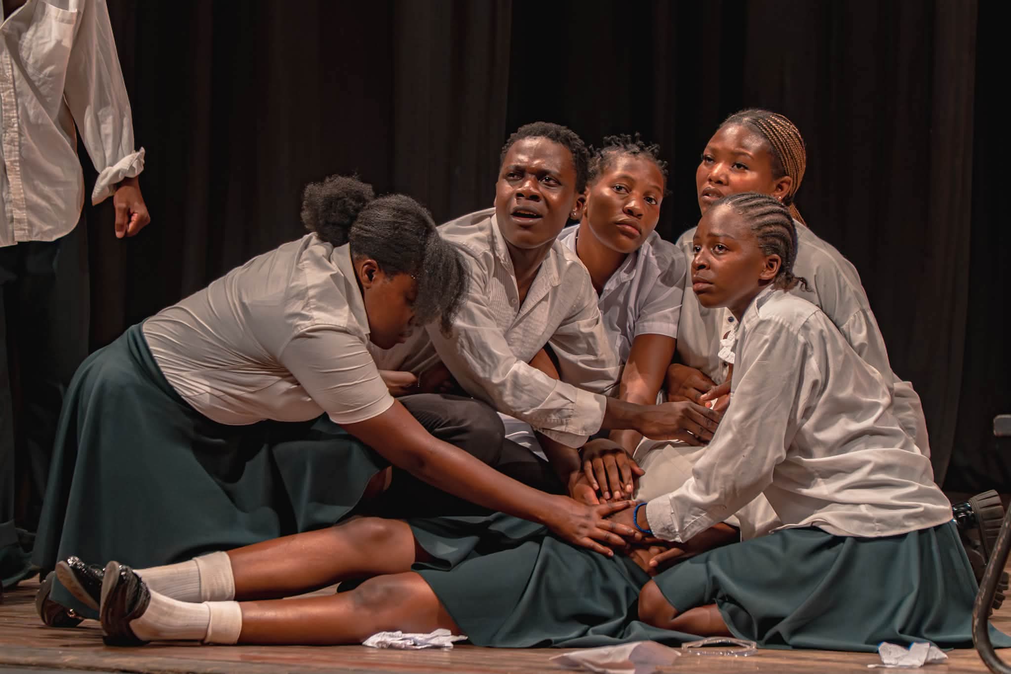 GRAA students in a scene from their theatrical production